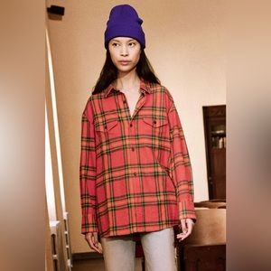 The Great Heritage Shirt- Campfire Plaid Size 2